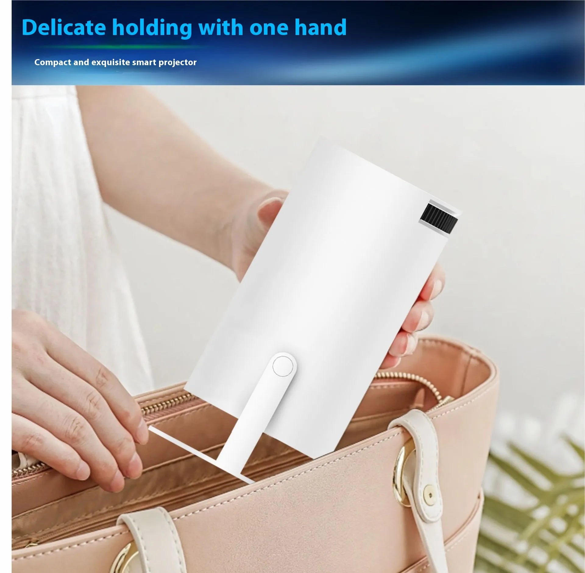 HY300 Pro Projector Home Theater Entertainment Portable Small Projector (DK-only)